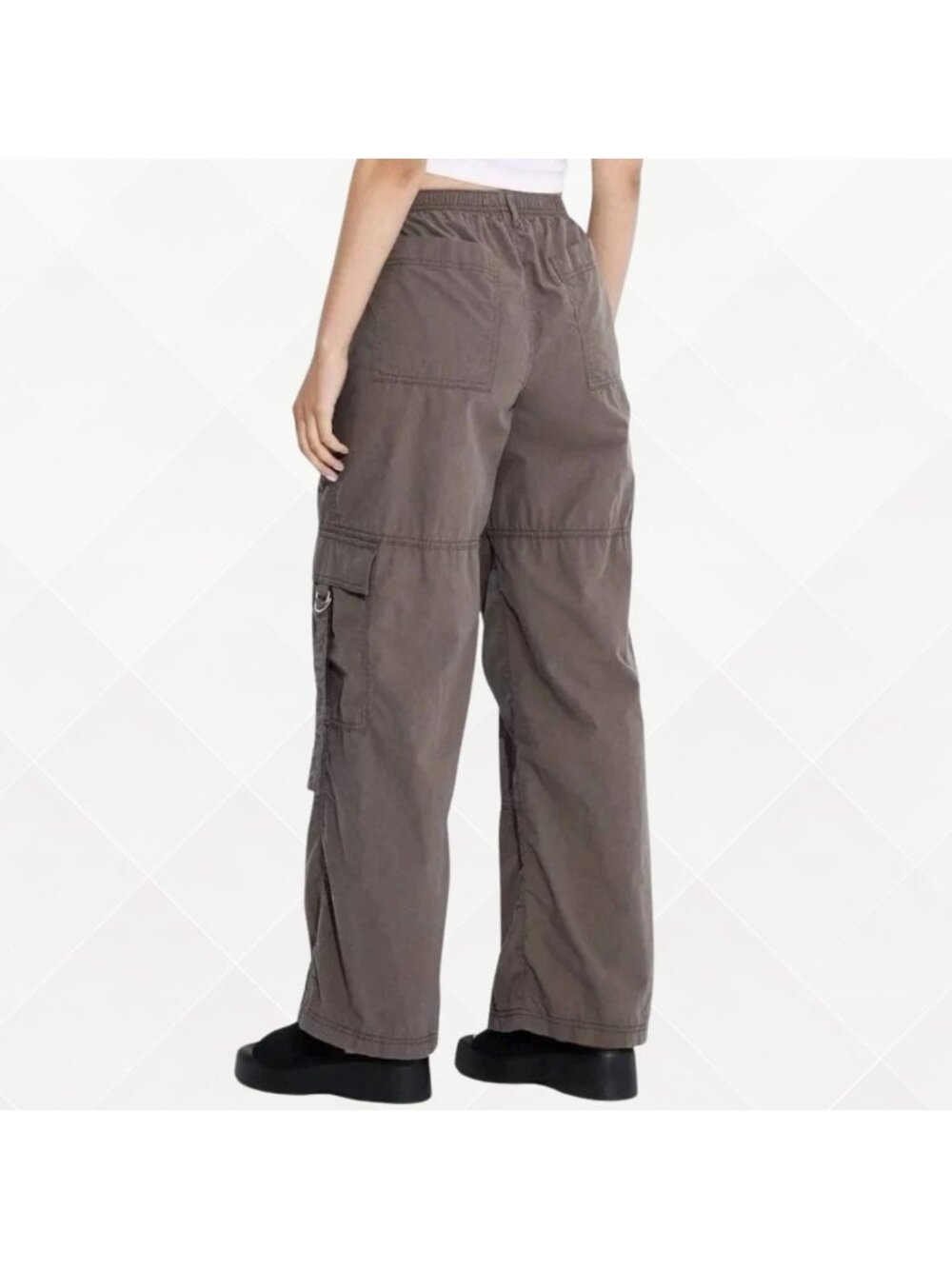 Wild Fable Cargo Pants • Size XL • NWT • Pewter Gray • Wide Leg - WPT-100081